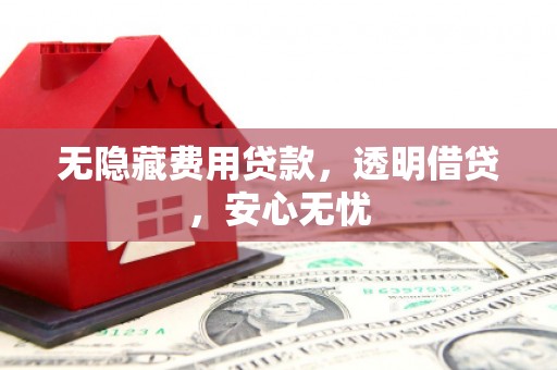 安庆无隐藏费用贷款，透明借贷，安心无忧