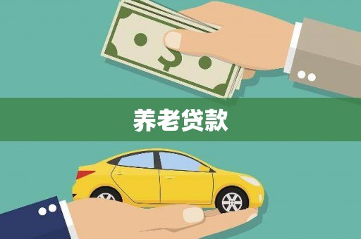 安庆养老贷款