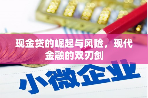 安庆现金贷的崛起与风险，现代金融的双刃剑