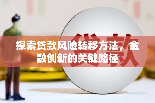 安庆探索贷款风险转移方法，金融创新的关键路径